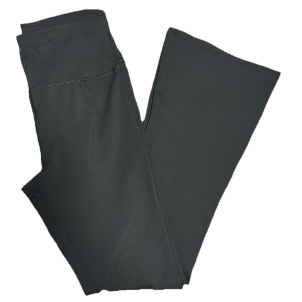 ASOS NWT Black Wide Leg High Rise Leggings Size 10 Womens Stretch Casual Comfort